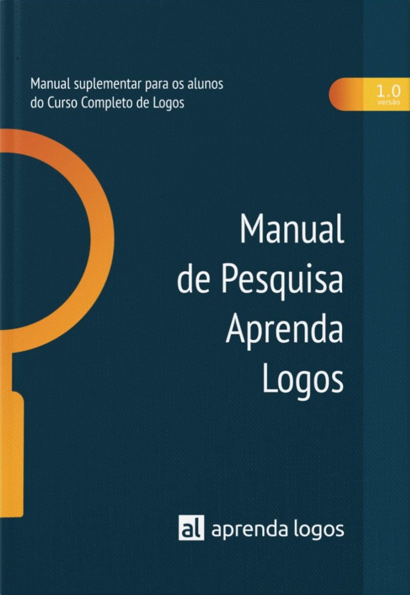 Capa do Manual de Pesquisa Aprenda Logos